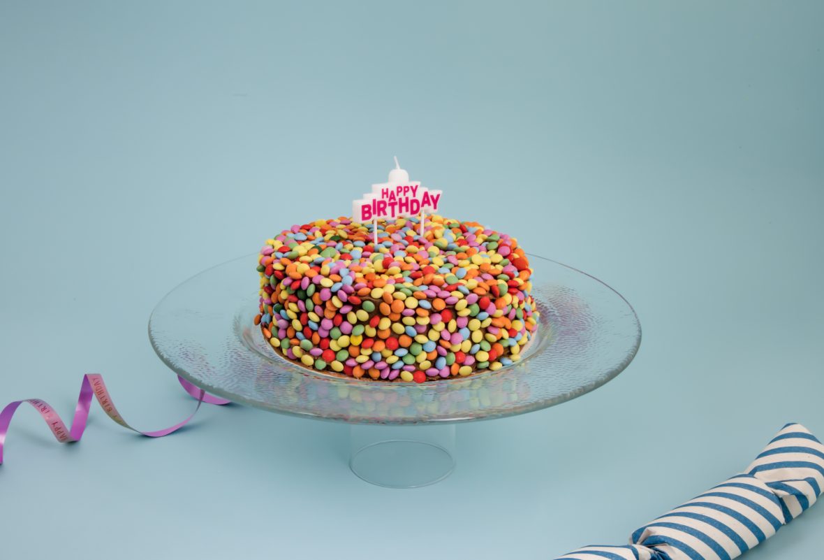 Sjokoladekake med godteri Min Kake