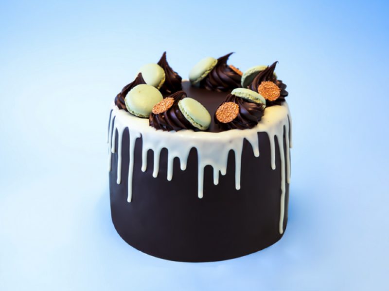 Dripcake mørk sjokolade Min Kake