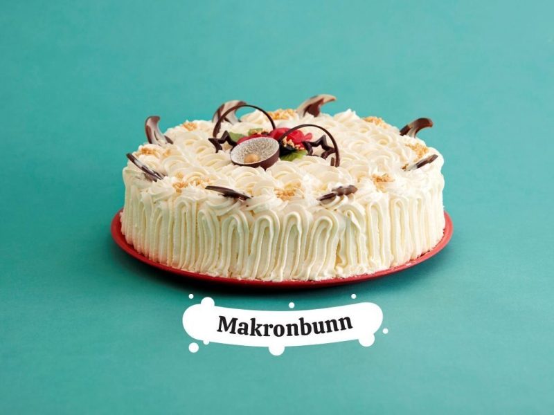 Fløtekake makron